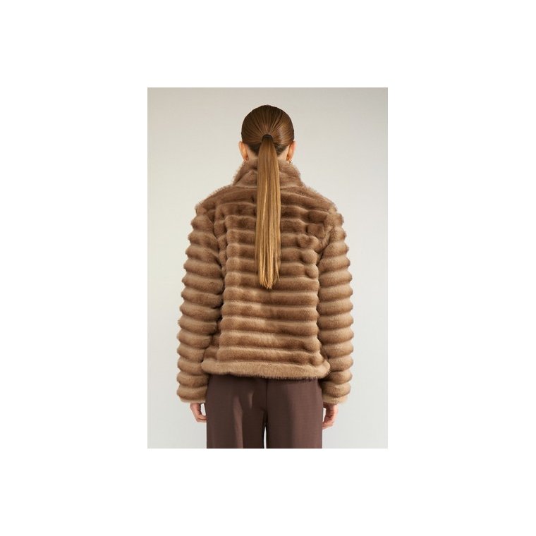 N�MPH - NUVITA JACKET - Silver Mink