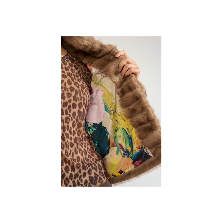 N�MPH - NUVITA JACKET - Silver Mink