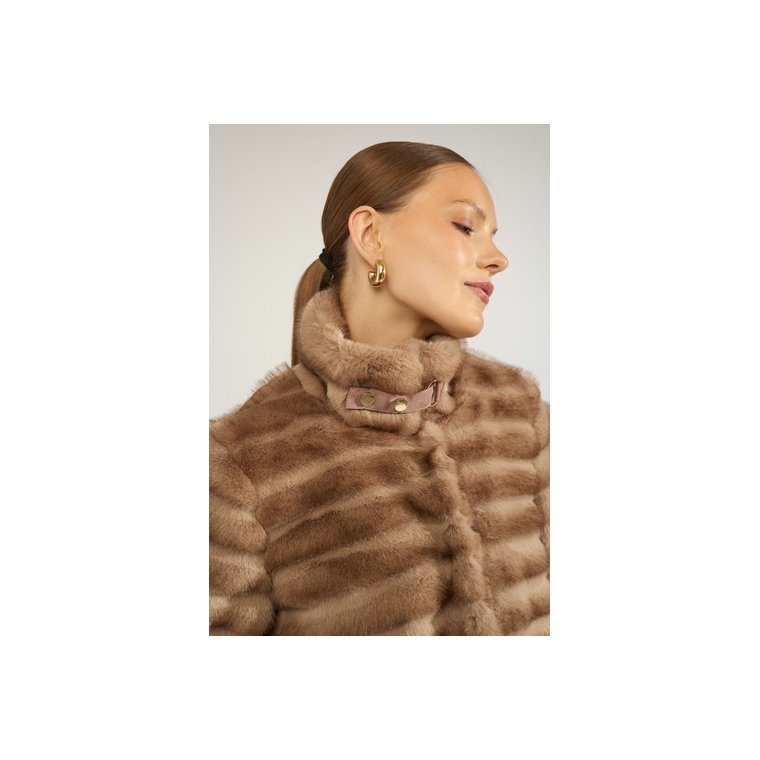 N�MPH - NUVITA JACKET - Silver Mink