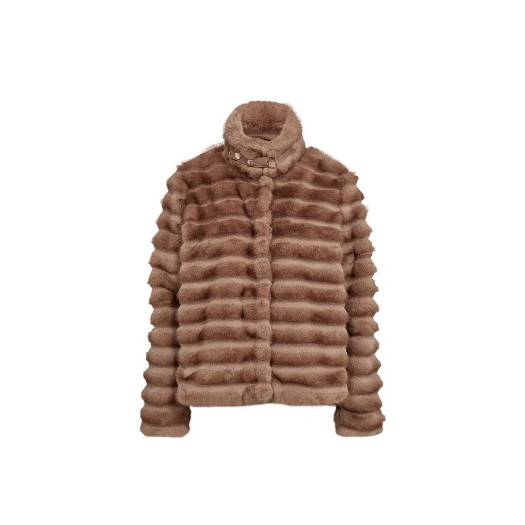 N�MPH - NUVITA JACKET - Silver Mink