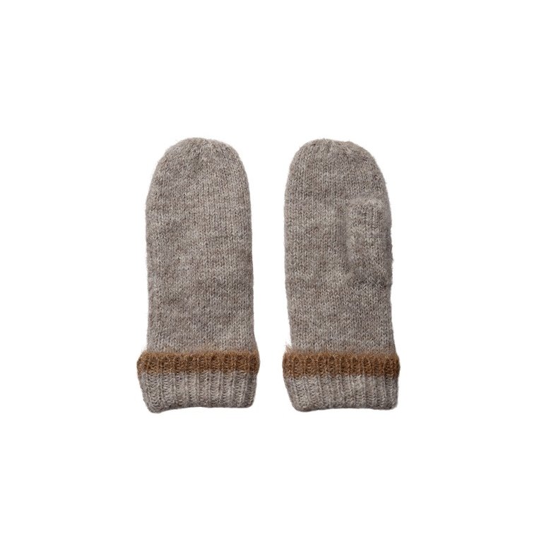N�MPH - NUTERRY MITTENS - Silver Mink