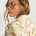 N�MPH - NUHARPA  OVERSIZE BLAZER - Whitecap Gray
