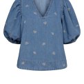 NMPH - NUIBIZA BLOUSE - Medium Blue Denim
