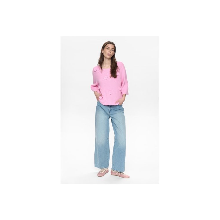 N�MPH - NUMARSIE SS PULLOVER - LILAC SACHET