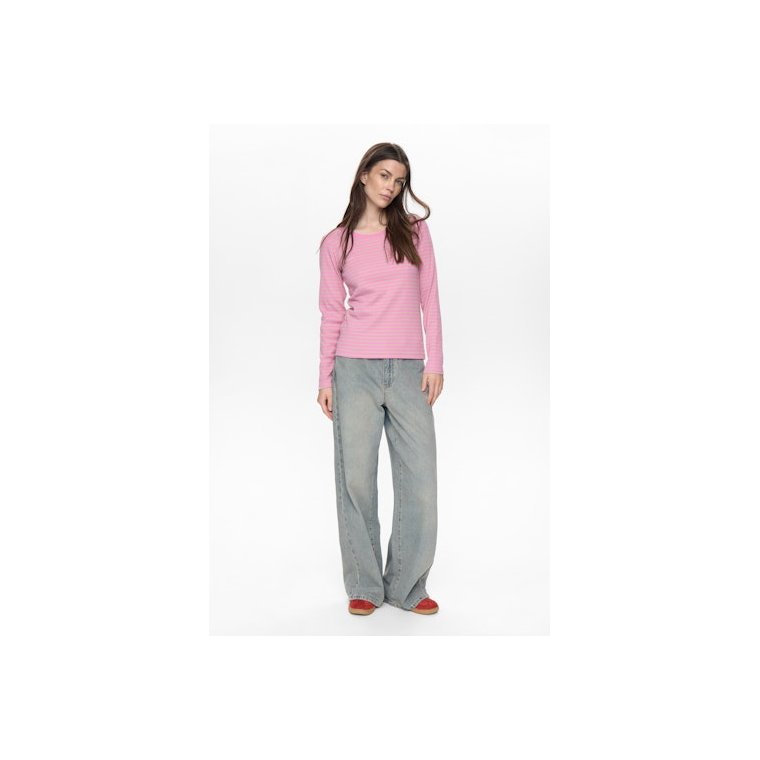 N�MPH - NUMELANY LS BLOUSE - Fuchsia Pink