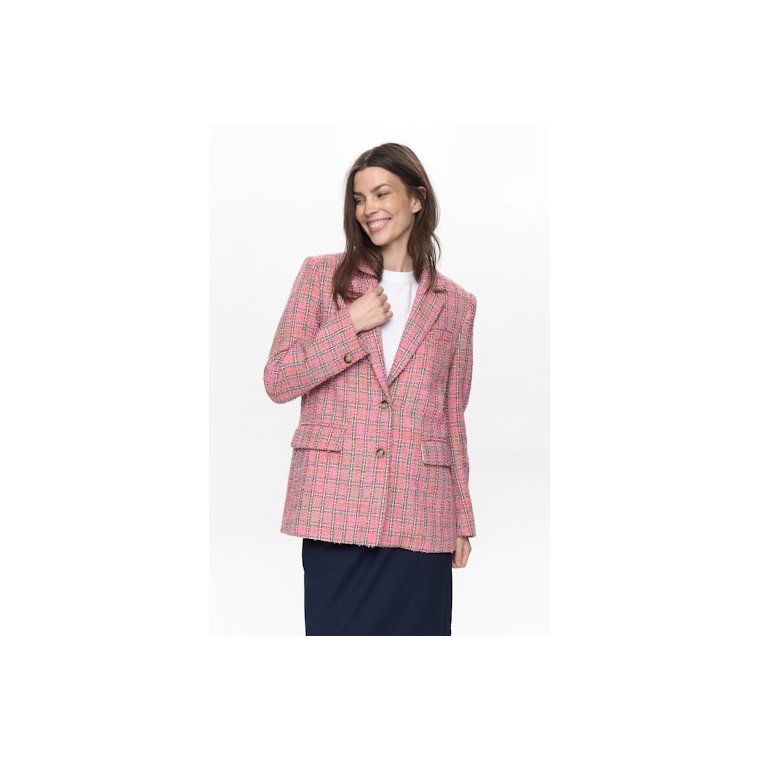 N�MPH - NULINDSEY BLAZER - Fuchsia Pink