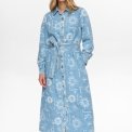 N�MPH - NUGISELLY DRESS - Light Blue Denim