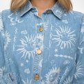 N�MPH - NUGISELLY DRESS - Light Blue Denim