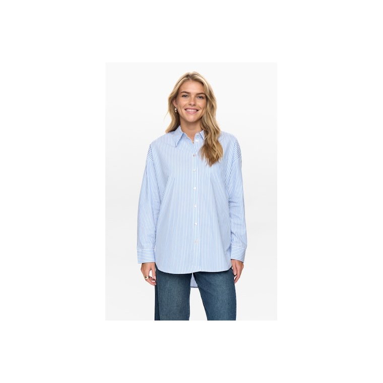 N�MPH - NUHAILEY SHIRT W/O STONES - Hydrangea