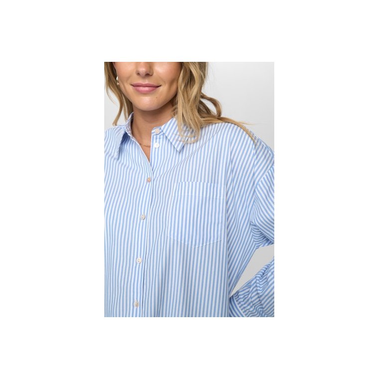 N�MPH - NUHAILEY SHIRT W/O STONES - Hydrangea