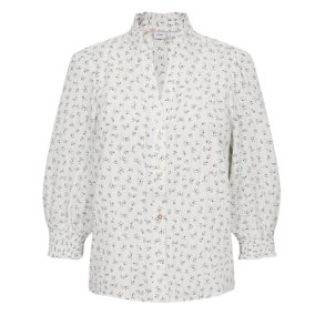 N�MPH - NUFENJA SHIRT - Gray Blue