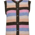 N�MPH - NURIETTE STRIPY VEST - Sea Turtle