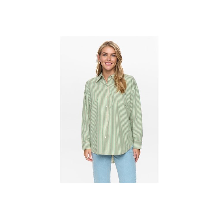 N�MPH - NUHAILEY SHIRT W/O STONES - Vibrant Green