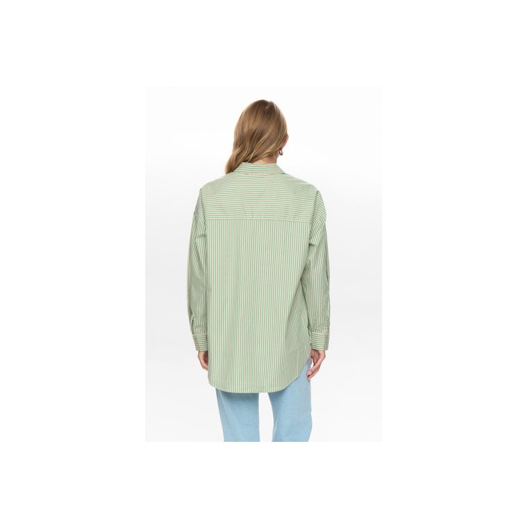 N�MPH - NUHAILEY SHIRT W/O STONES - Vibrant Green
