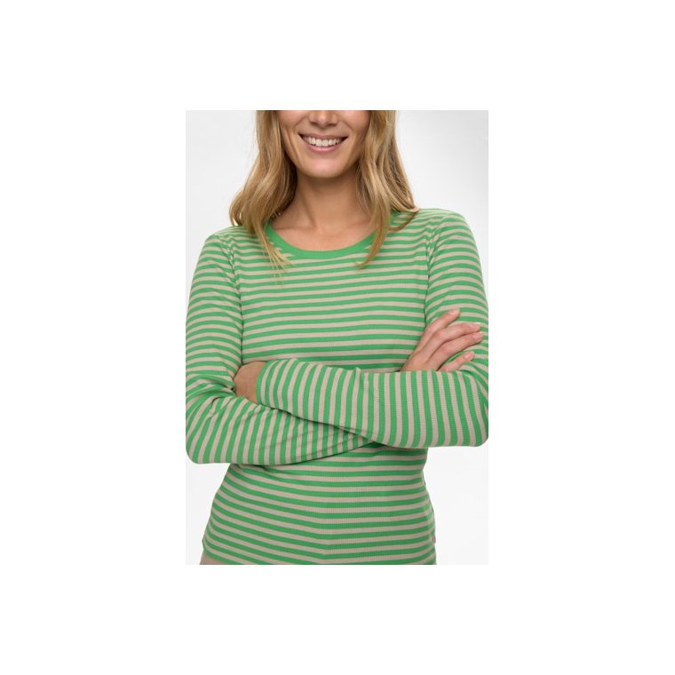 N�MPH - NUMELANY LS BLOUSE - Vibrant Green