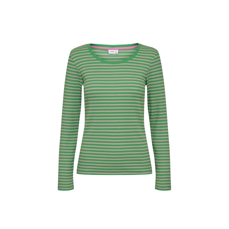 N�MPH - NUMELANY LS BLOUSE - Vibrant Green