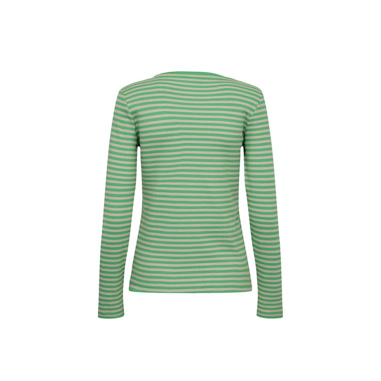 N�MPH - NUMELANY LS BLOUSE - Vibrant Green