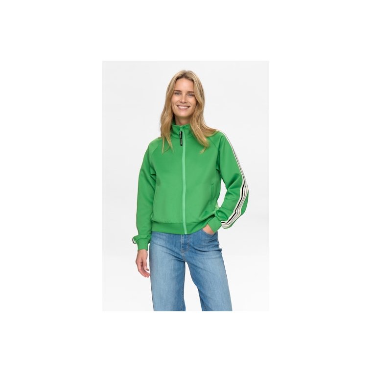 N�MPH - NUSENADA ZIP CARDIGAN - Vibrant Green