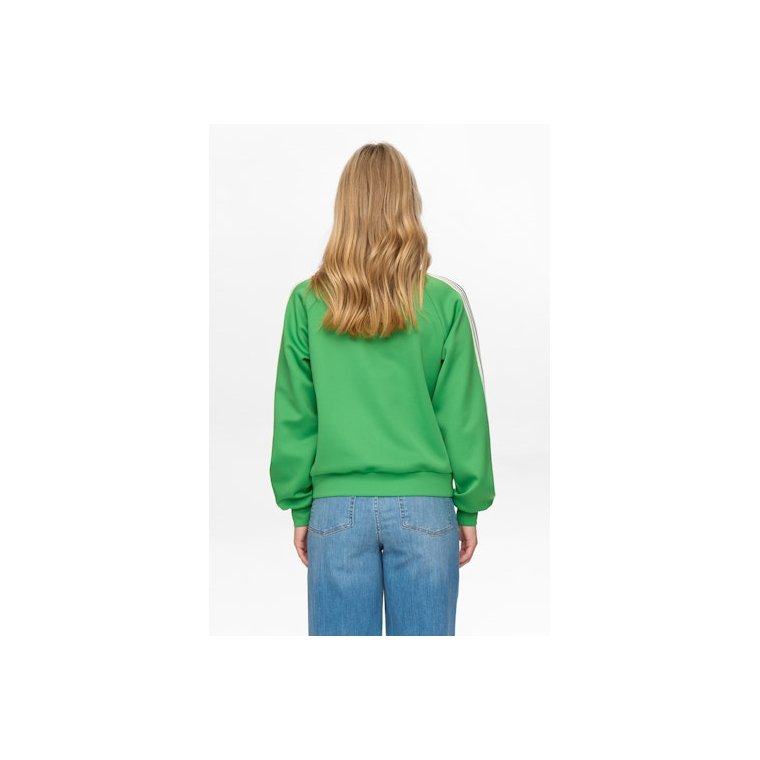 N�MPH - NUSENADA ZIP CARDIGAN - Vibrant Green