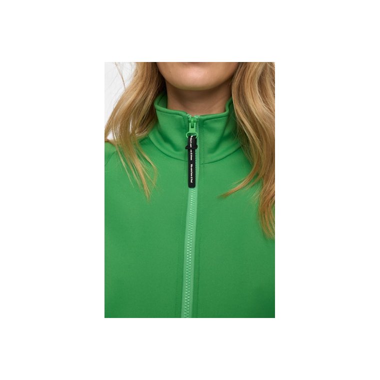 N�MPH - NUSENADA ZIP CARDIGAN - Vibrant Green