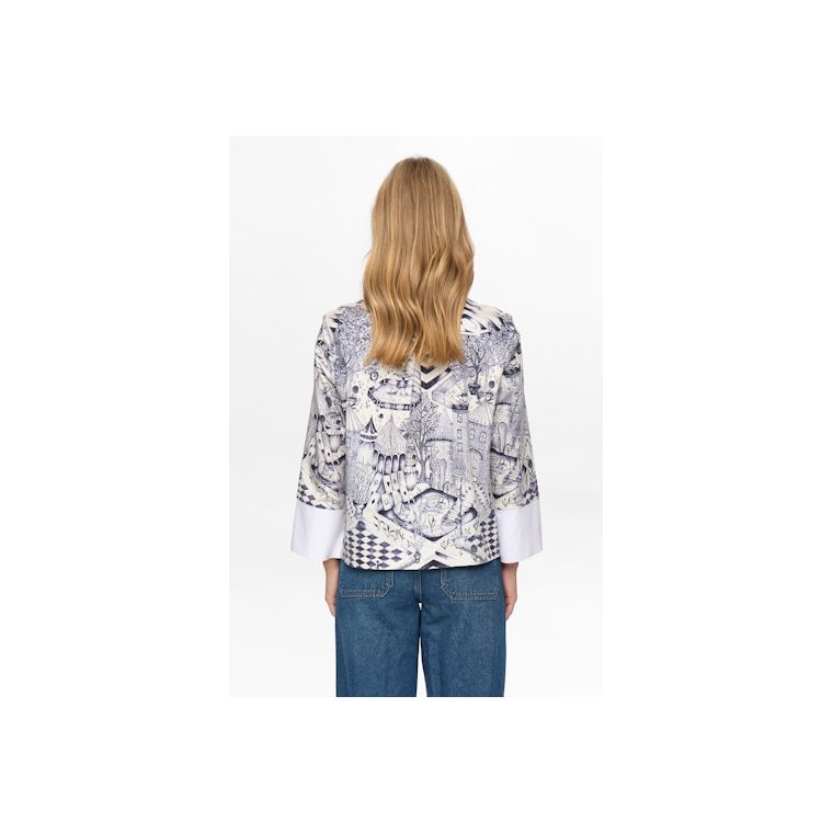 N�MPH - NUGARDENIA SHIRT - Cloud Dancer