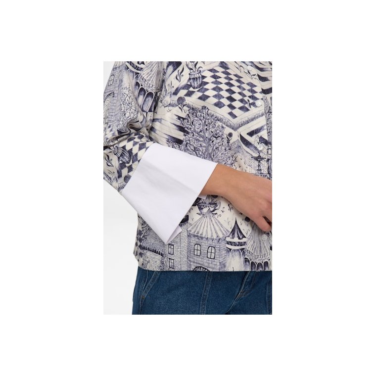 N�MPH - NUGARDENIA SHIRT - Cloud Dancer