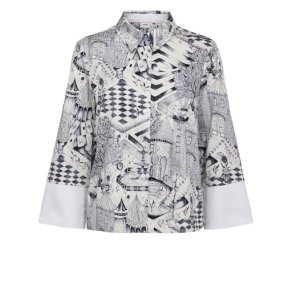 N�MPH - NUGARDENIA SHIRT - Cloud Dancer
