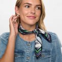 N�MPH - NUMOCHA SATIN SCARF - Cloud Dancer