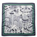N�MPH - NUMOCHA SATIN SCARF - Cloud Dancer