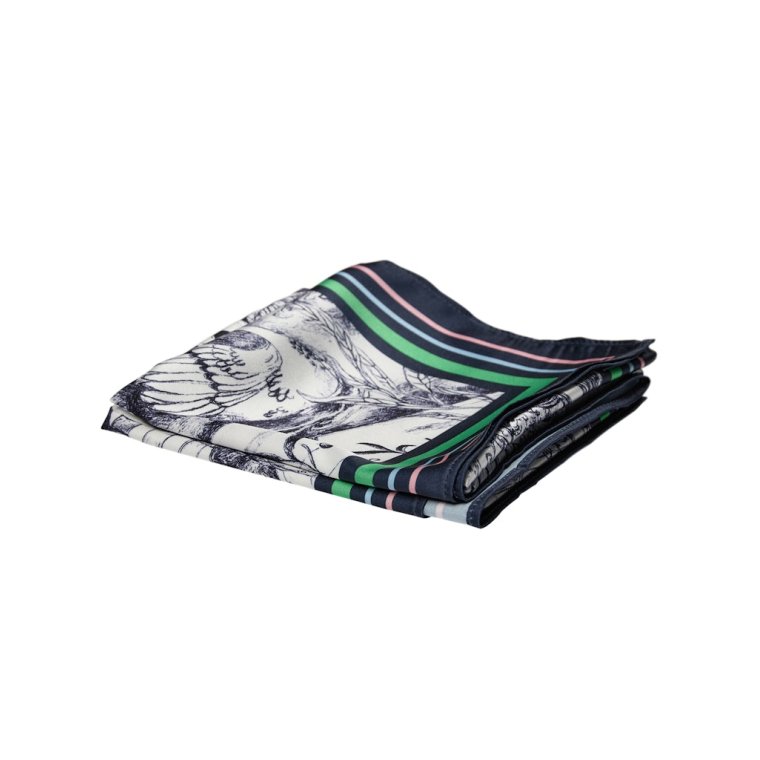 N�MPH - NUMOCHA SATIN SCARF - Cloud Dancer