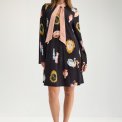 N�MPH - NUOFELIA SHORT DRESS - Caviar