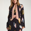 N�MPH - NUOFELIA SHORT DRESS - Caviar