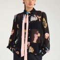 N�MPH - NUOPHELIA LS SHIRT - Caviar
