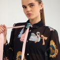 N�MPH - NUOPHELIA LS SHIRT - Caviar