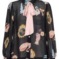 N�MPH - NUOPHELIA LS SHIRT - Caviar