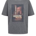 N�MPH - NUCUDA OVERSIZE T-SHIRT - Dark grey melange