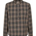 N�MPH - NUKAMALA ZIP SHIRT - Dark grey melange