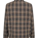 N�MPH - NUKAMALA ZIP SHIRT - Dark grey melange