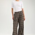 N�MPH - NUKAMALA PANTS - Dark grey melange