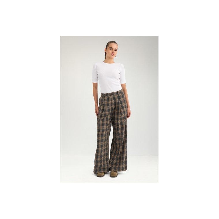 N�MPH - NUKAMALA PANTS - Dark grey melange