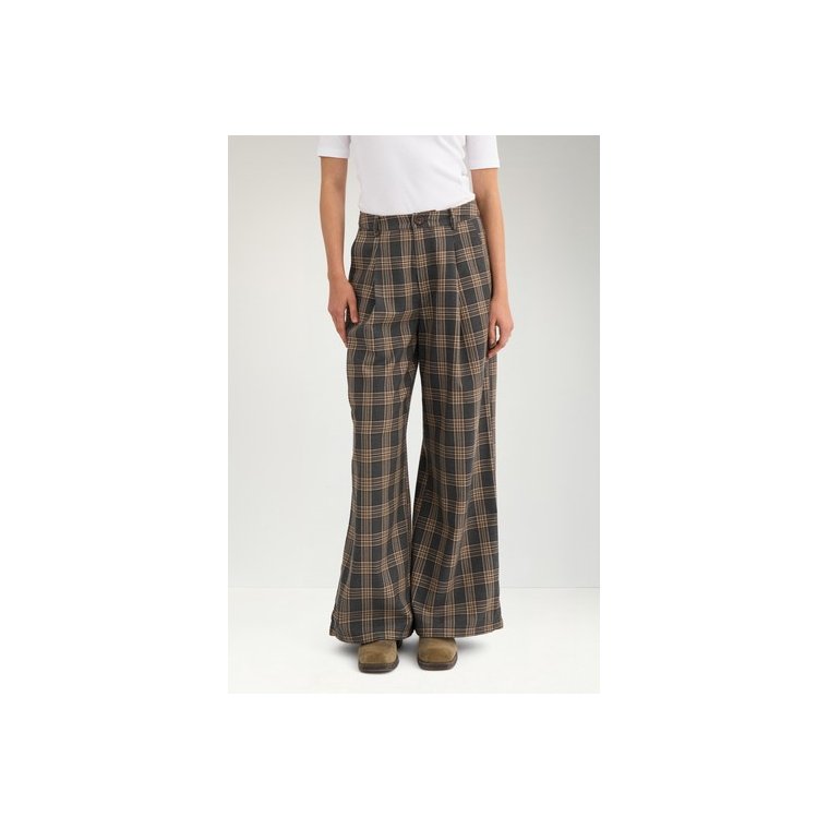 N�MPH - NUKAMALA PANTS - Dark grey melange