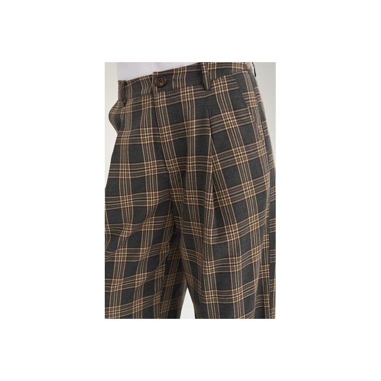 N�MPH - NUKAMALA PANTS - Dark grey melange