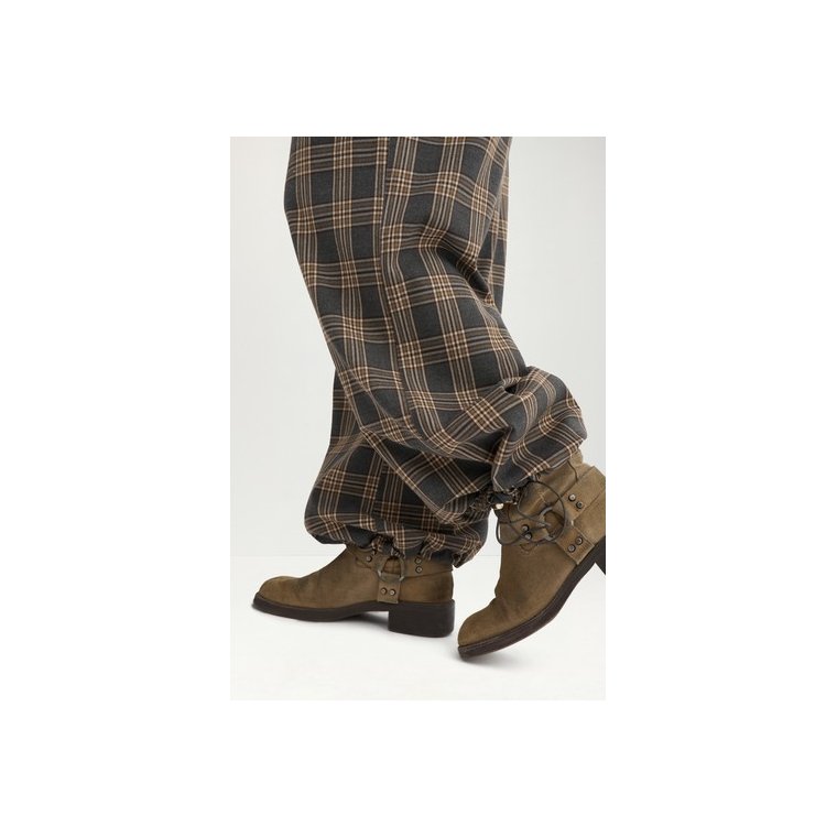 N�MPH - NUKAMALA PANTS - Dark grey melange