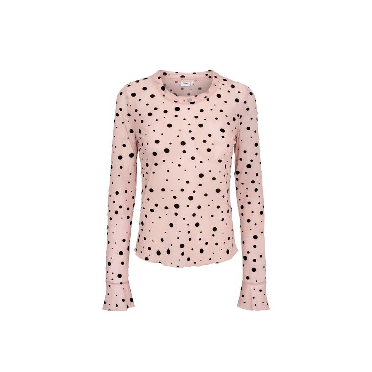 N�MPH - NUEVITA LS MESH BLOUSE - Peachskin