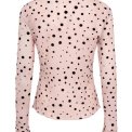 N�MPH - NUEVITA LS MESH BLOUSE - Peachskin