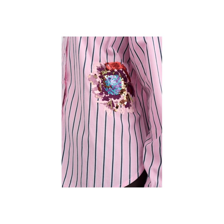 N�MPH - NUELFA OVERSIZE SHIRT - Bonbon