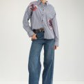 N�MPH - NUELFA OVERSIZE SHIRT - Salute