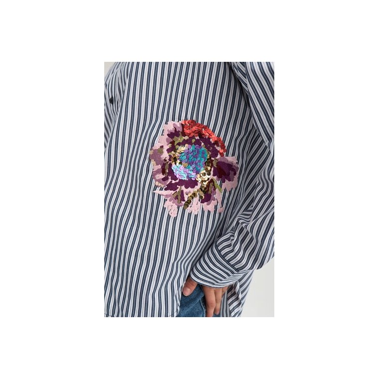 N�MPH - NUELFA OVERSIZE SHIRT - Salute