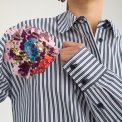 N�MPH - NUELFA OVERSIZE SHIRT - Salute