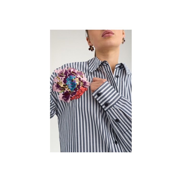 N�MPH - NUELFA OVERSIZE SHIRT - Salute